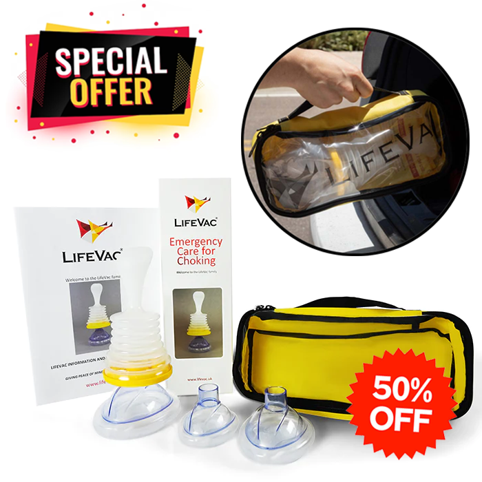 Complete LifeVac Travel Kit - 50% discount